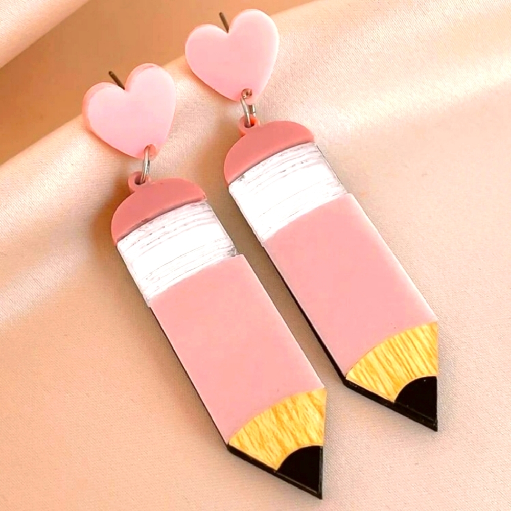 Pencil Drop Earrings 🥰ARRIVED TODAY!🥰